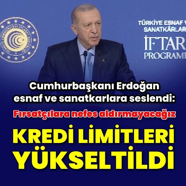 Cumhurbaşkanı Erdoğan'dan açıklamalar