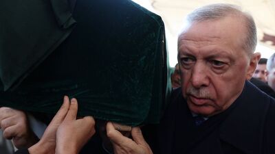 Cumhurbaşkanı Erdoğan, Yağcıoğlu'nun cenazesine katıldı