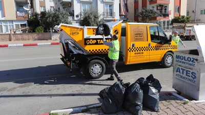 Kepez'de "Çöp Taksi" uygulaması