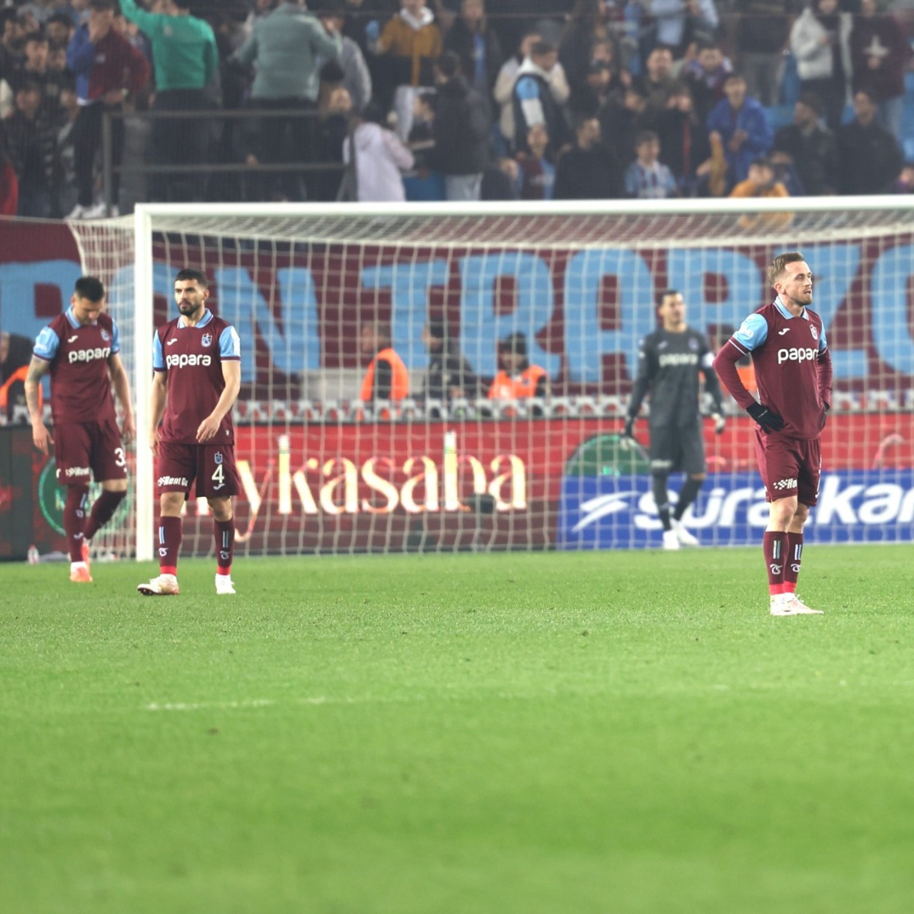 Trabzonspor'un iç saha performansı son buldu!