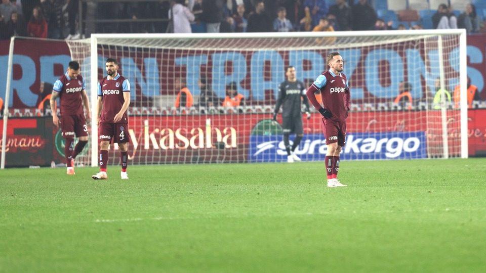 Trabzonspor'un iç saha performansı son buldu!