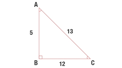 5 12 13 Üçgeni Açıları