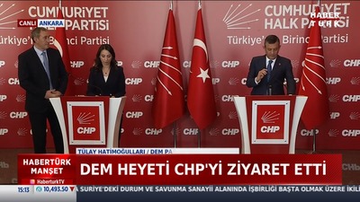 DEM Parti'den görüşme trafiği