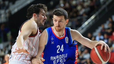 Anadolu Efes deplasmanda kazandı!