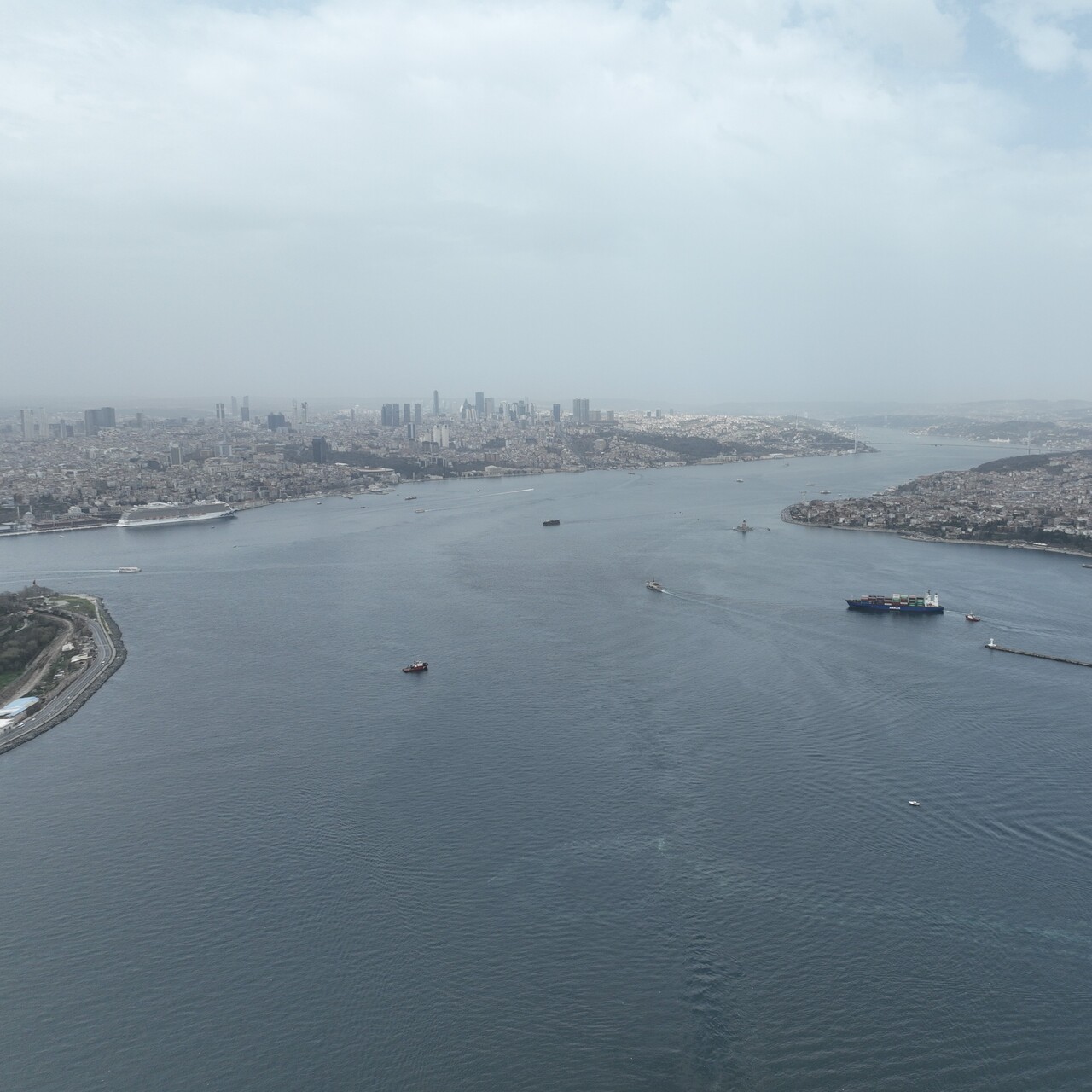 Çöl tozları İstanbul'da!
