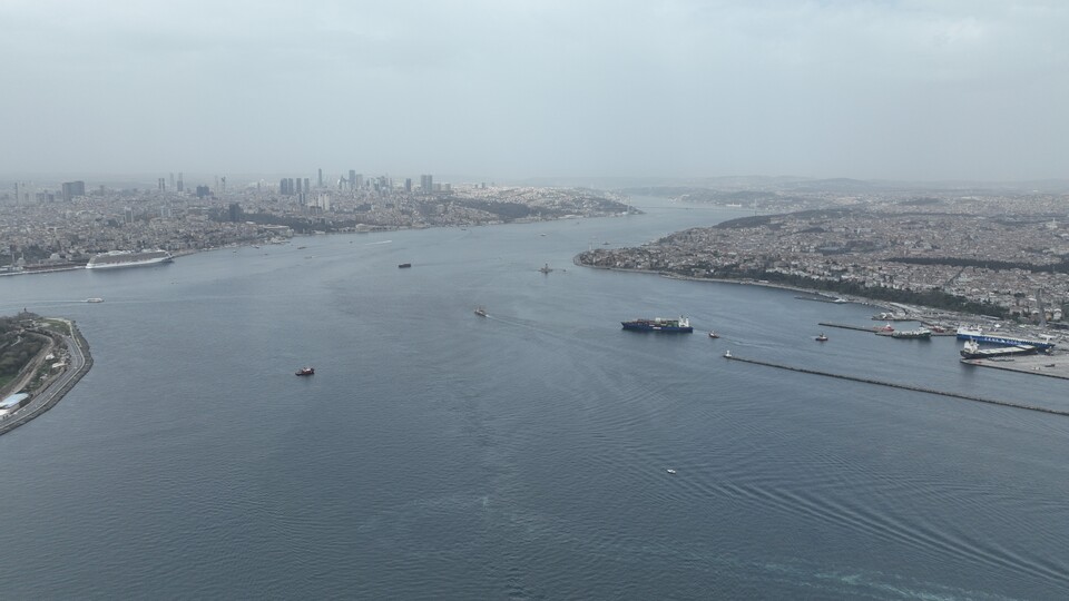 Çöl tozları İstanbul'da!
