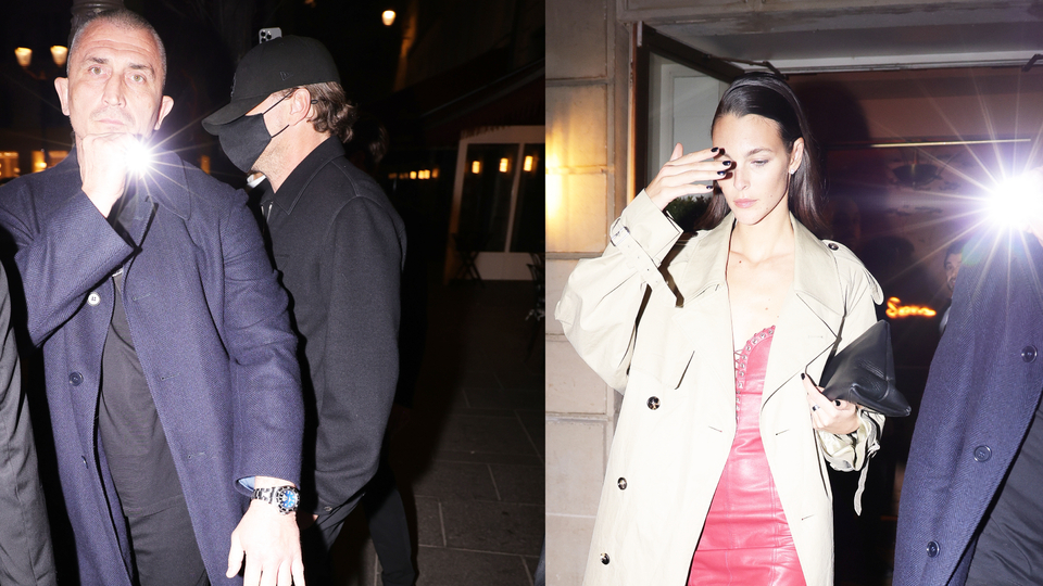 DiCaprio'nun korumalarından flaşlı engelleme