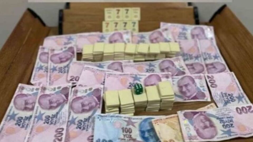 Yalova'da polisten kumar baskını