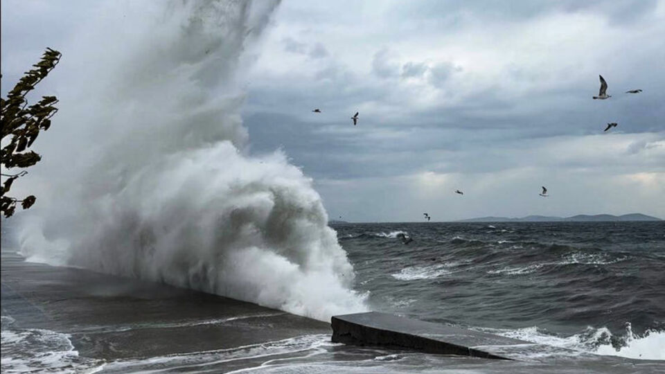 Marmara ve Ege için lodos uyarısı