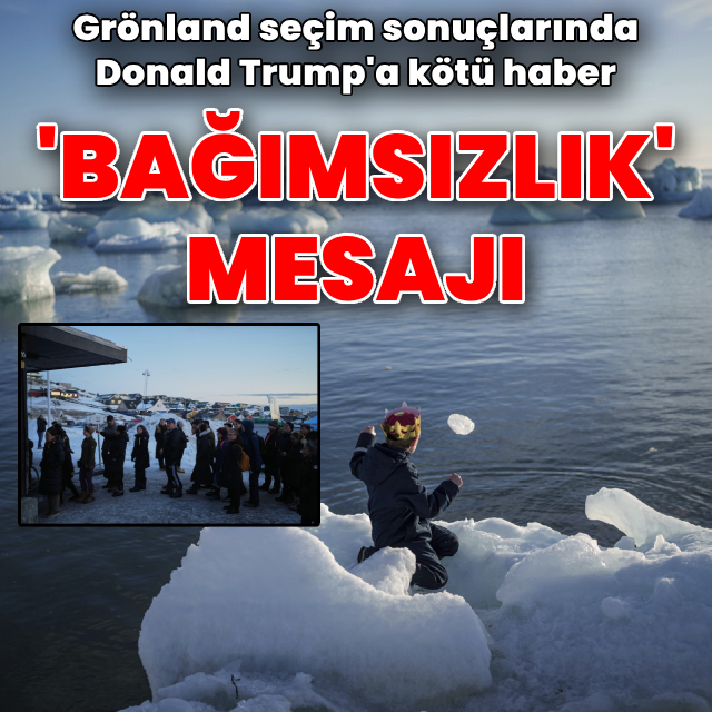 Grönland halkı sandıkta Trump'a "Hayır" dedi