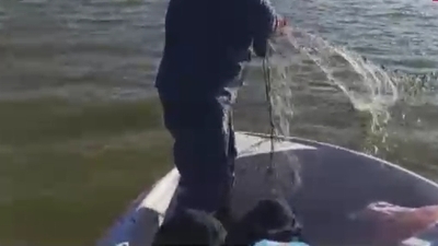 Eğirdir Gölü'nde kaçak avcılıkla mücadele