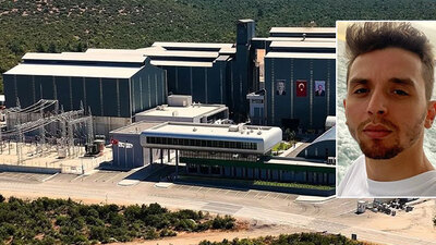 Mühendis kırma eleme makinesinin içine düştü!