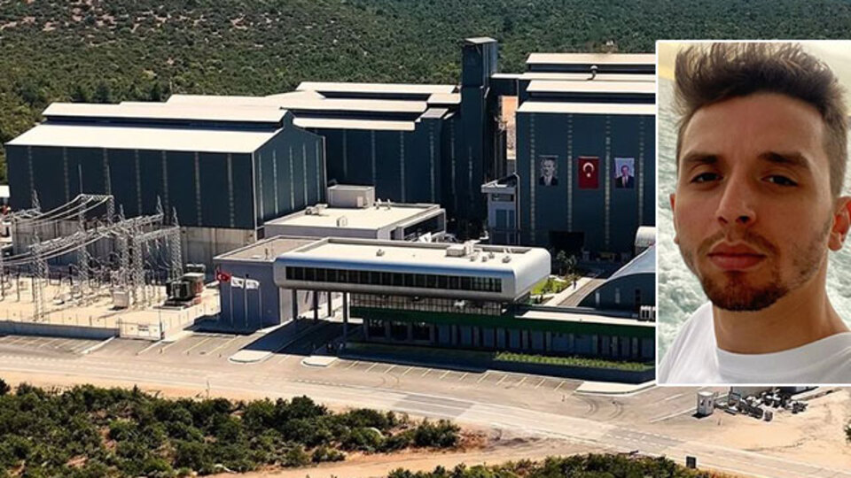 Mühendis kırma eleme makinesinin içine düştü!