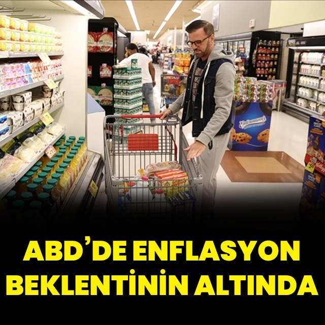 ABD'de enflasyon beklentinin altında