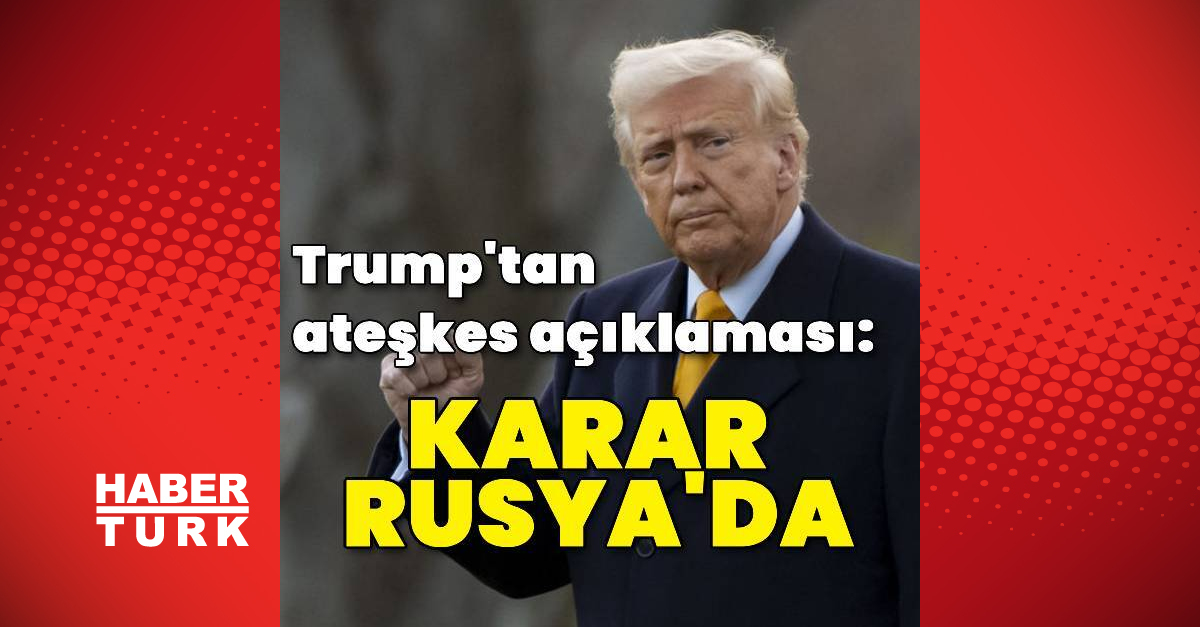 Trump Açıklama Yapıyor