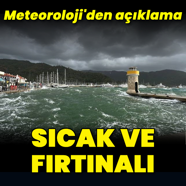 Marmara ve Ege'de lodos var... Sıcaklıklar mevsim normali üzerinde