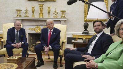 Vance'in çorapları Trump'ın dikkatini dağıttı