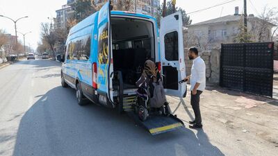 Van'da engellilere ücretsiz ulaşım