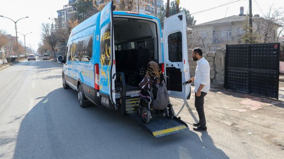 Van'da engellilere ücretsiz ulaşım