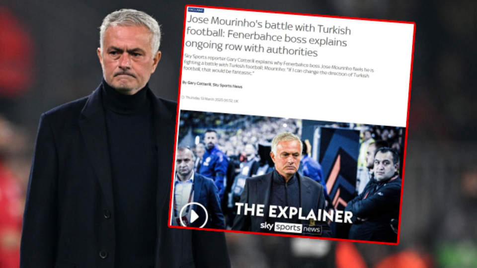 "Mourinho'nun Türk futboluyla mücadelesi!"