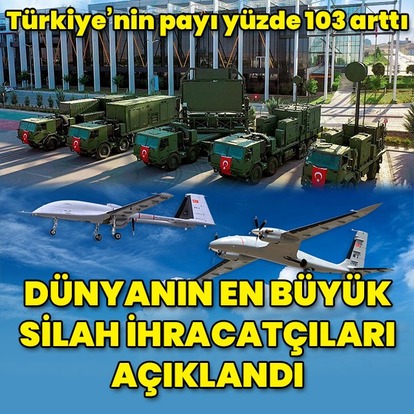 Dünyanın en büyük silah ihracatçıları açıklandı