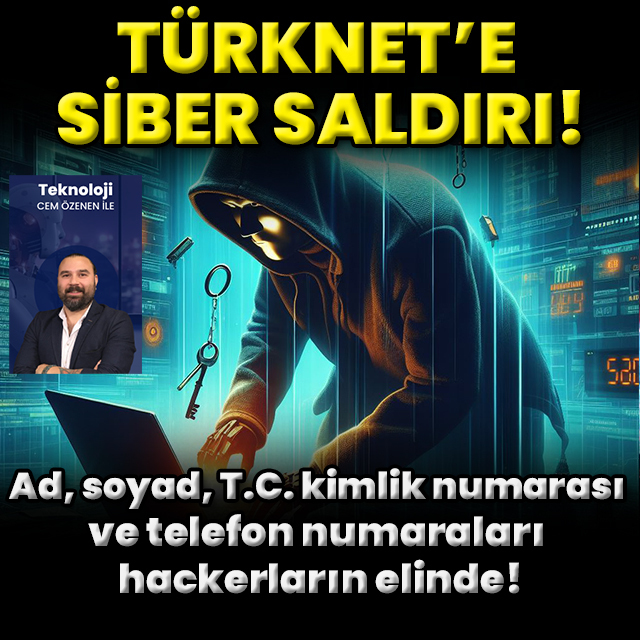TürkNet'e siber saldırı!