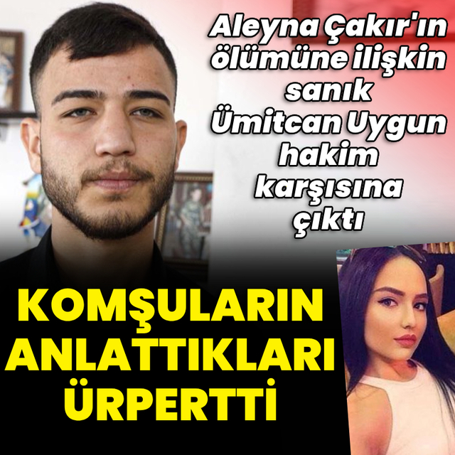 Ümitcan Uygun hakim karşısına çıktı