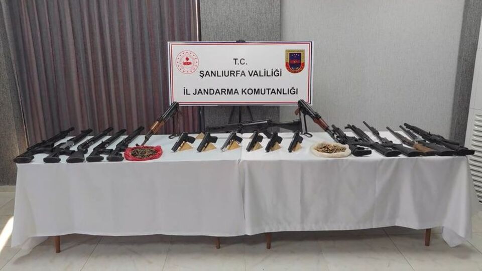 Şanlıurfa'da silah kaçakçılığı operasyonu