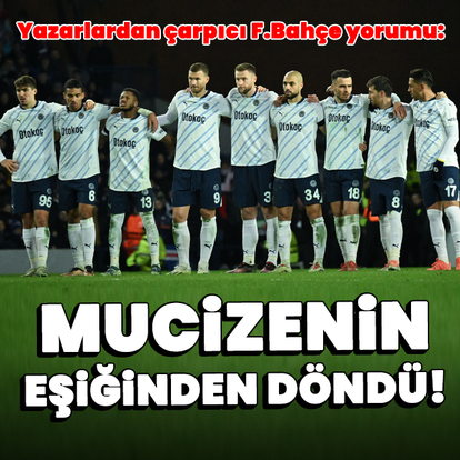 "Mucizenin eşiğinden döndü"