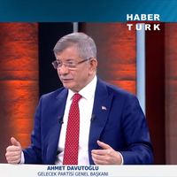 Ahmet Davutoğlu Habertürk TV'de