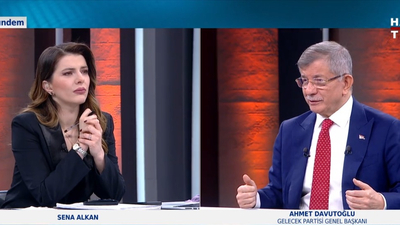 Ahmet Davutoğlu Habertürk TV'de