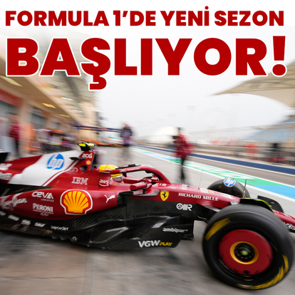 F1'de yeni sezon heyecanı başlıyor