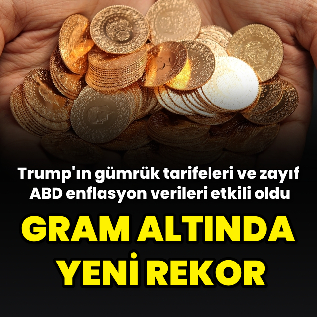 Gram altında yeni rekor