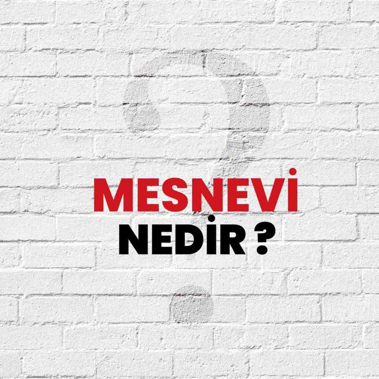 Mesnevi nedir?