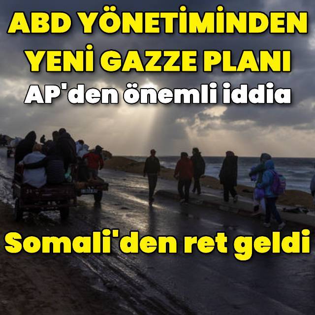 İddia: ABD'den yeni Gazze planı