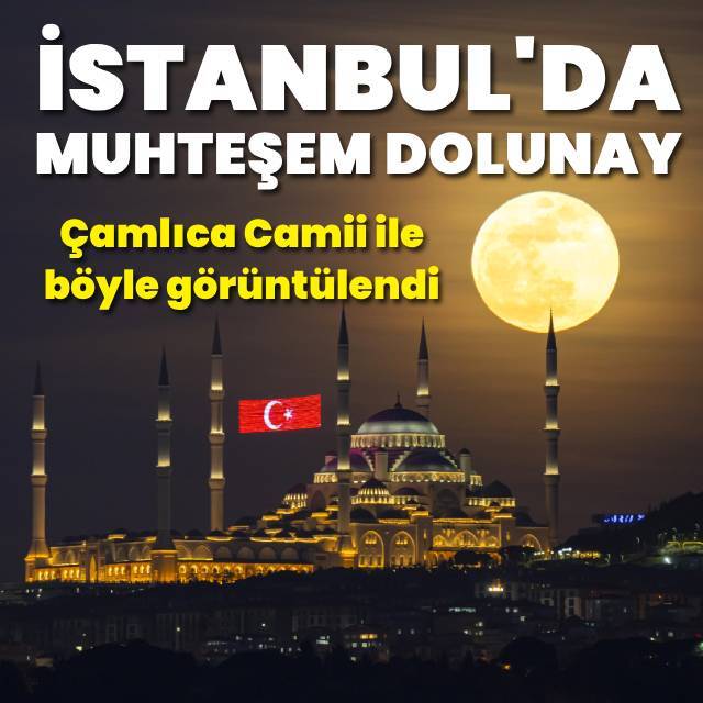 2025'in ilk dolunayı