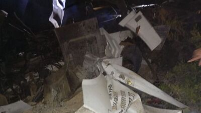 TIR şarampole yuvarlandı: 2 ölü