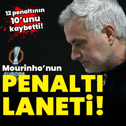 Mourinho'nun penaltı laneti!