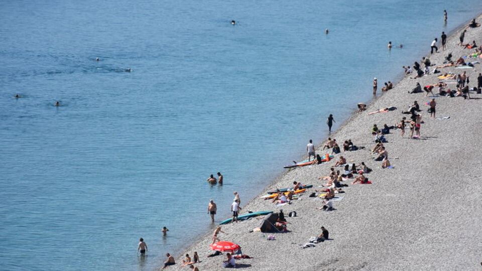 Tarih: 15 Mart... Turizmin başkentinde deniz sezonu açıldı!