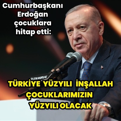 Cumhurbaşkanı Erdoğan'dan açıklamalar