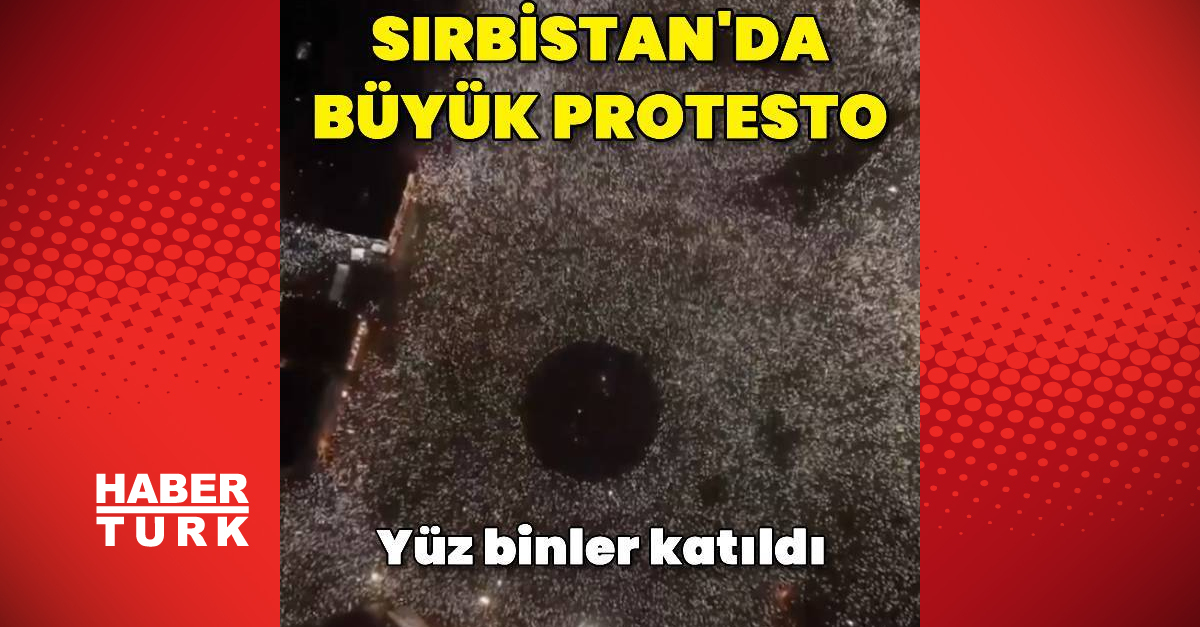 Sırbistan Protestosu