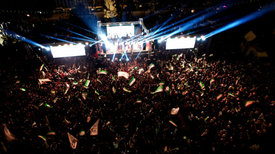 Suriye Devrimi'nin 14. yıl dönümü coşkuyla kutlandı