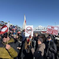 Grönland'da Trump'ın ilhak açıklamasına protesto