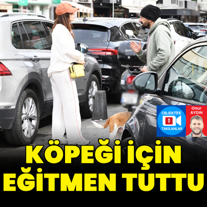 Köpeği için eğitmen tuttu