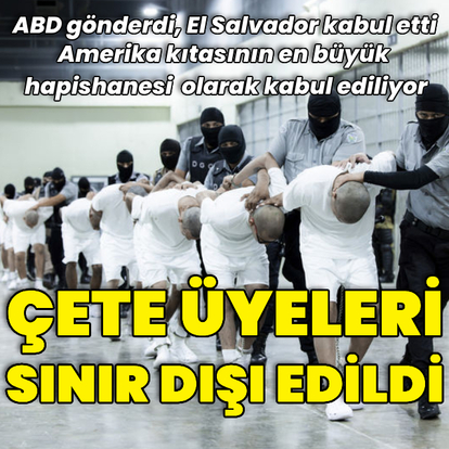 ABD'nin sınır dışı ettiği çete üyeleri El Salvador'a geldi