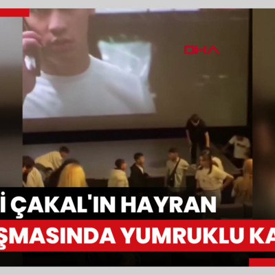 Gaziosmanpaşa’da Rapçi Çakal'ın hayran buluşmasında tekmeli yumruklu kavga