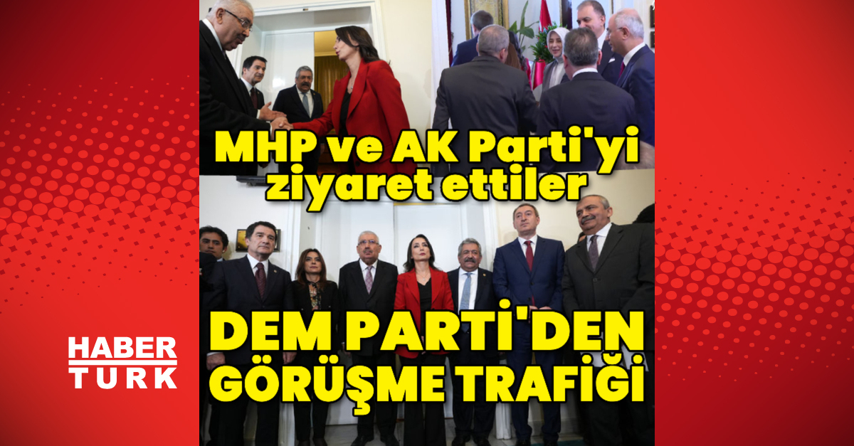 DEM Parti MHP Ziyareti