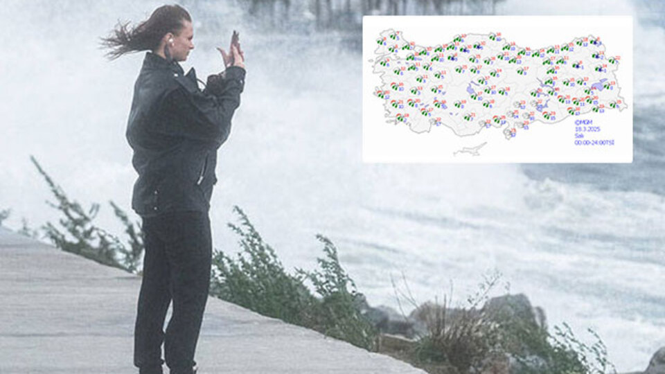 Meteoroloji'den kritik uyarı! 4 bölgede salıya dikkat!