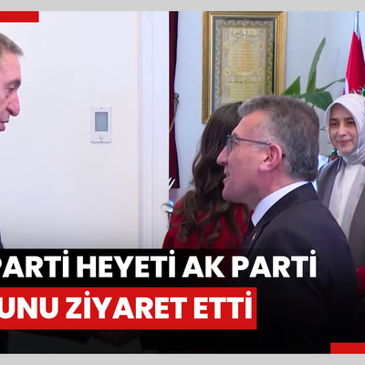 TBMM - DEM Parti heyeti AK Parti grubunu ziyaret etti