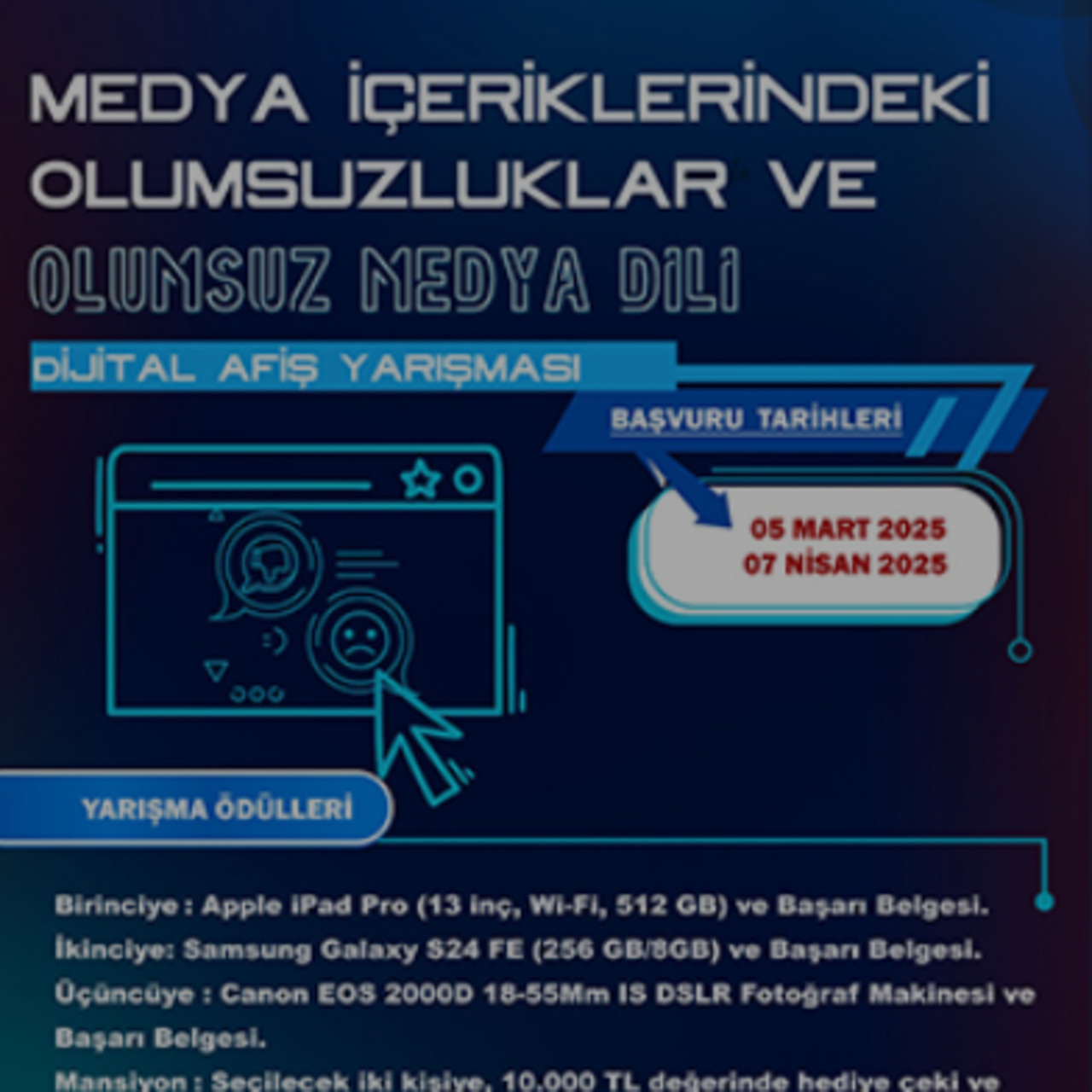 RTÜK'ten Dijital Afiş Yarışması